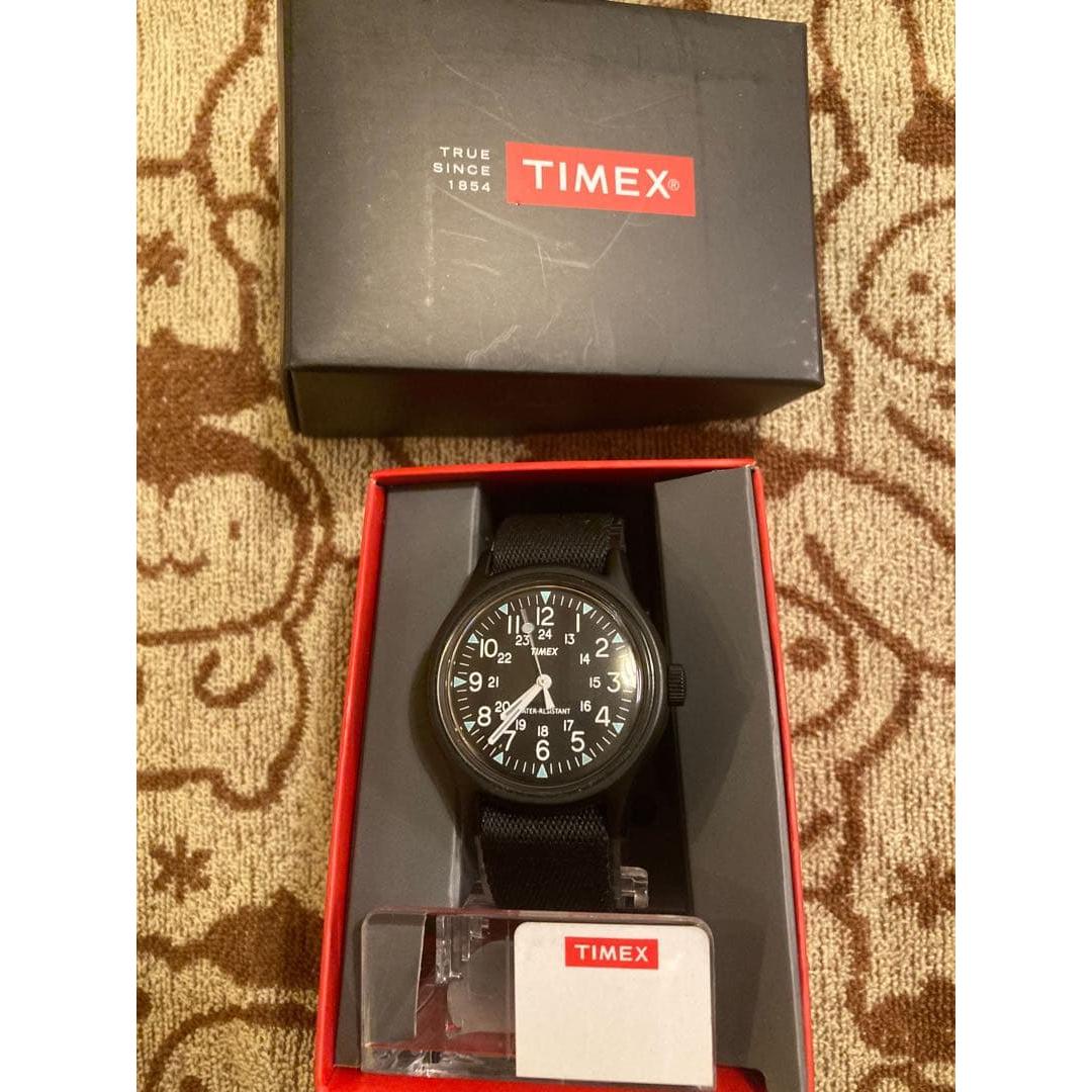 TIMEX Camper SST (stainless steel) model black