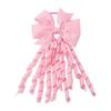 BABY BOWS Girls Hair Ties Grosgrain Ribbon Curly Korker Hair Bows Elastic Rubber Bands Ponytail Holders for Children's Headwear