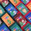 Cartoon Christmas Crayons Set Creative 8 Colors Drawing Painting Kit Cute Art Supplies Coloring Gift for Kids Students