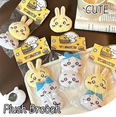 Süße Chiikawa Cartoon Brosche Mädchen Rucksack Verpackungszubehör Vielseitiges Puppenzubehör Puppenschal Kleidernadel Kindergeschenk
