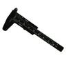 80Mm Mini Vernier Caliper Plastic High Accuracy Measuring Tool for Jewelry Buttons Handicrafts Industrial Applications Step