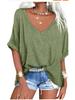2024 European & American Women's Plus Size Casual Short-Sleeve Loose T-Shirt