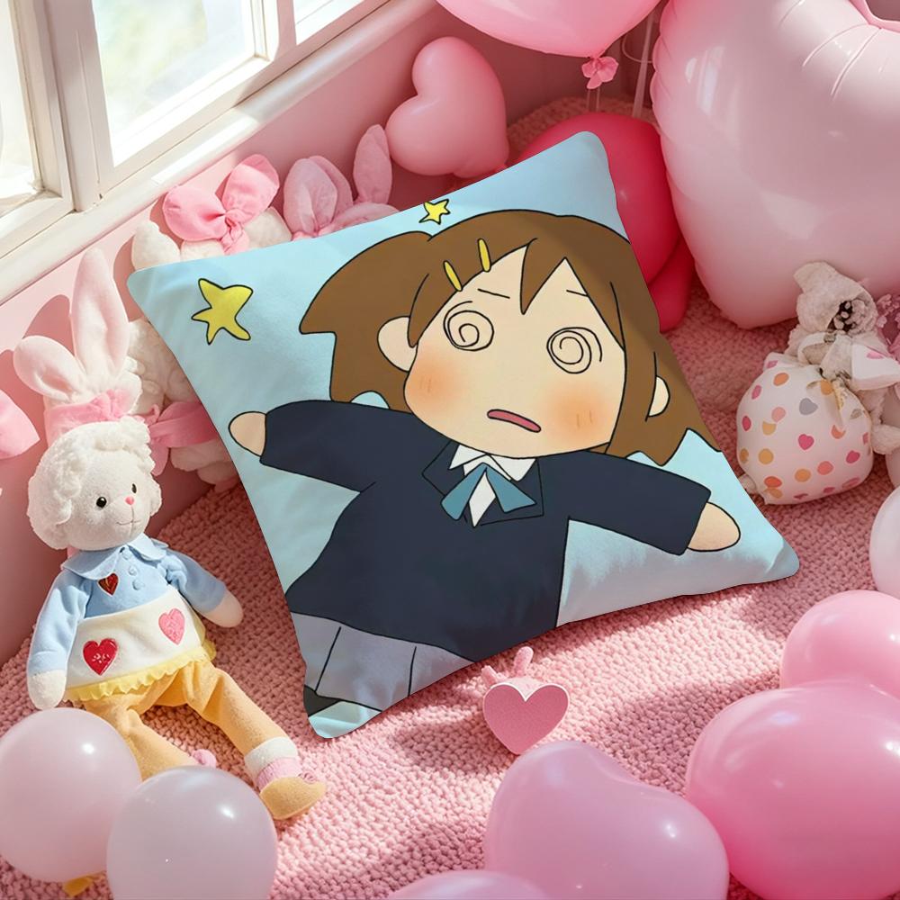 Anime AAzumanga Daioh Pillow Case Soft Plush Fabric DoubleSided Printed Cushion Cover Warm Winter Sofa Pillow Case