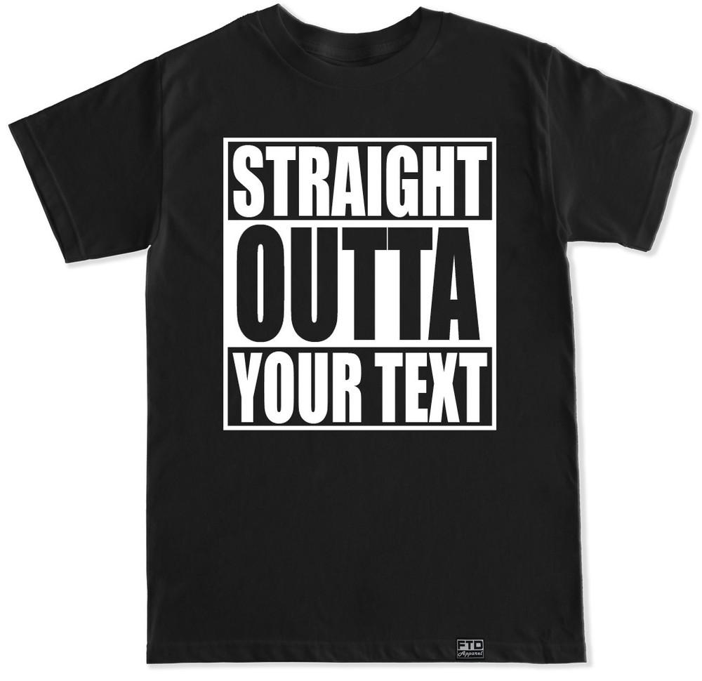 

STRAIGHT OUTTA COMPTON CUSTOMIZE YOUR OWN PERSONAL T SHIRT NWA DRE ICE CUBE Unisex T-Shirt M