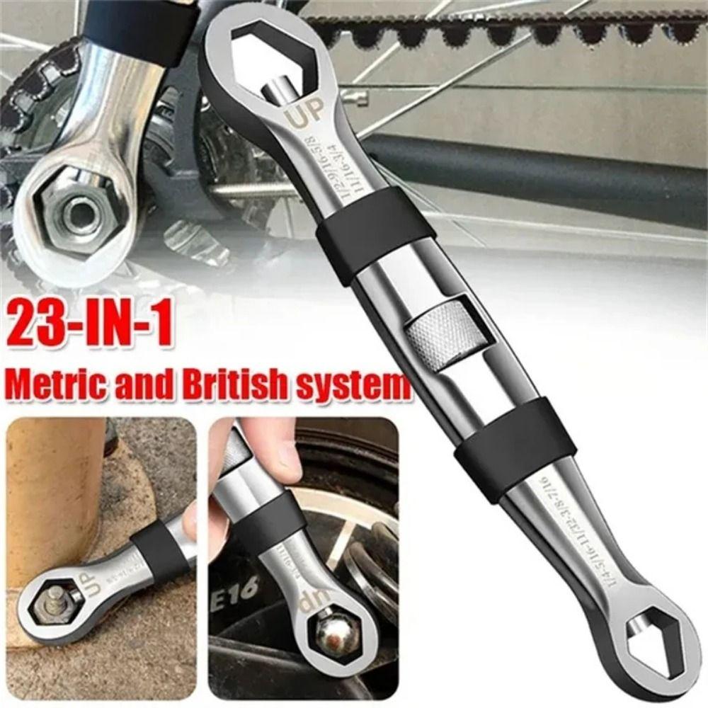 7-19mm Adjustable Spanner CR-V Key Flexible Hand Tool Rust-proof Universal Wrench  Multitools