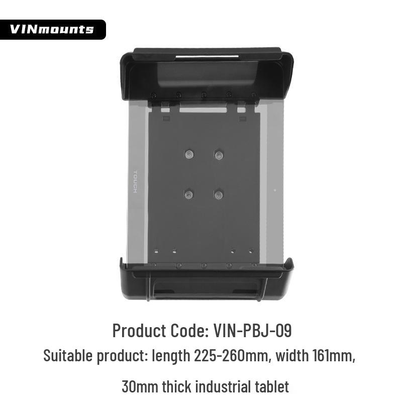 Anti-Shake Universal Tablet Bracket, 7-10 Inch, Full-Wrap, Thickened, Three-Proof with Ball Head