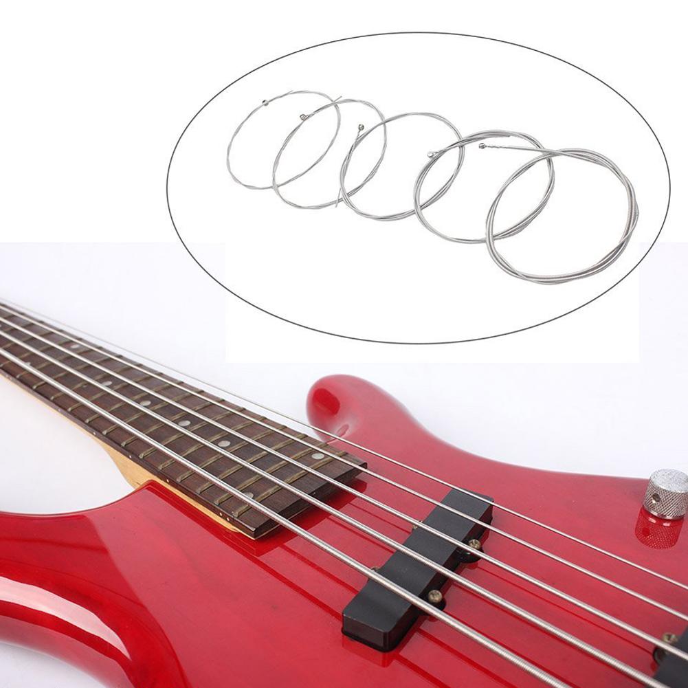 5-string Electric Bass Strings Professional Steel Bass Guitar String  Gift for Guitar Beginners Musical Instrument Parts China Mainland