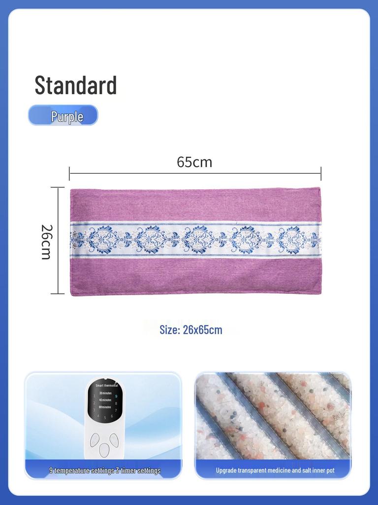 Electric Sea Salt Heat Therapy Pack - Full Body Heating and Moxibustion Physio Bag