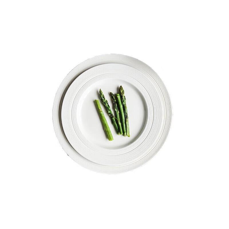 Homeglen Keramik-Flachteller im europäischen Stil mit Gewinde