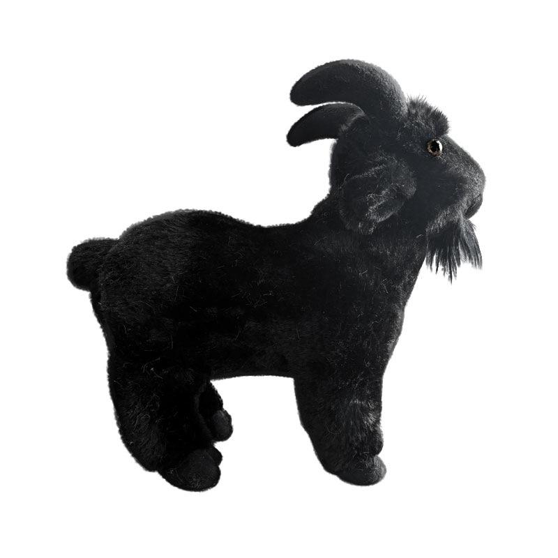 Cute Simulation Goat Doll Plush Toy Black Sheep Doll Children's Doll Birthday Gift