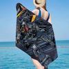 Mecha Armor Robotic Design Beach Towel, Super Soft Microfiber, Gift for Her/Him, Birthday, for Pool, Beach, Travel, Home Decor Fan gifts