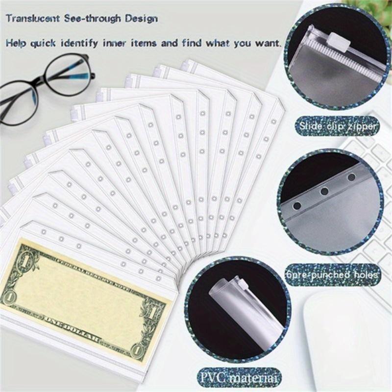 A6 Budget Binder, Money Saving Challenge Tracker and Expense Sheet, Cash Fill Binder for Budget Planning