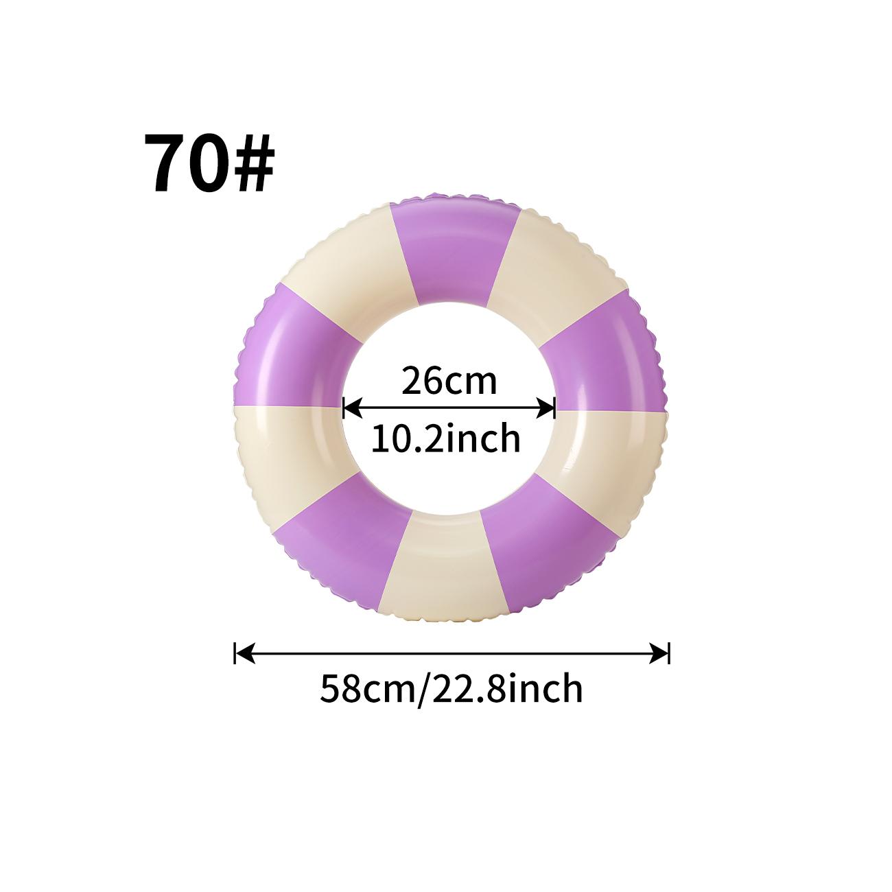 

Inflatable Retro Striped Swimming Pool, Floating Ball, Swimming Circle, Water Park, Swimming Circle, Summer Beach Party Toy