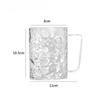 Glacier Pattern Mouthwash Cup Toothbrush Cup Transparent Creative Household Toothbrush Cup