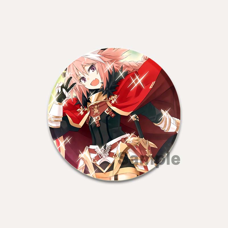 32/44/58mm Pop Anime Game Counter Side Brooches On Backpack Cartoon Figure Lapel Pins Alloy Round Cartoon Badge Gifts Jewelry Accessory