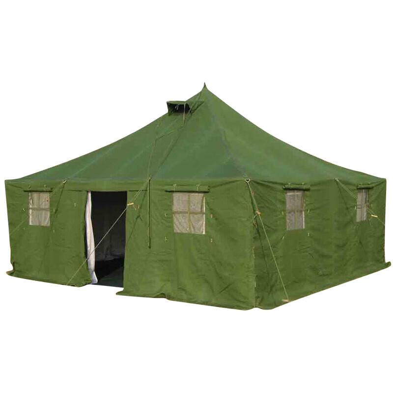 Chuan Jun Xing 8-12 Person Emergency Canvas Tent 23 sqm