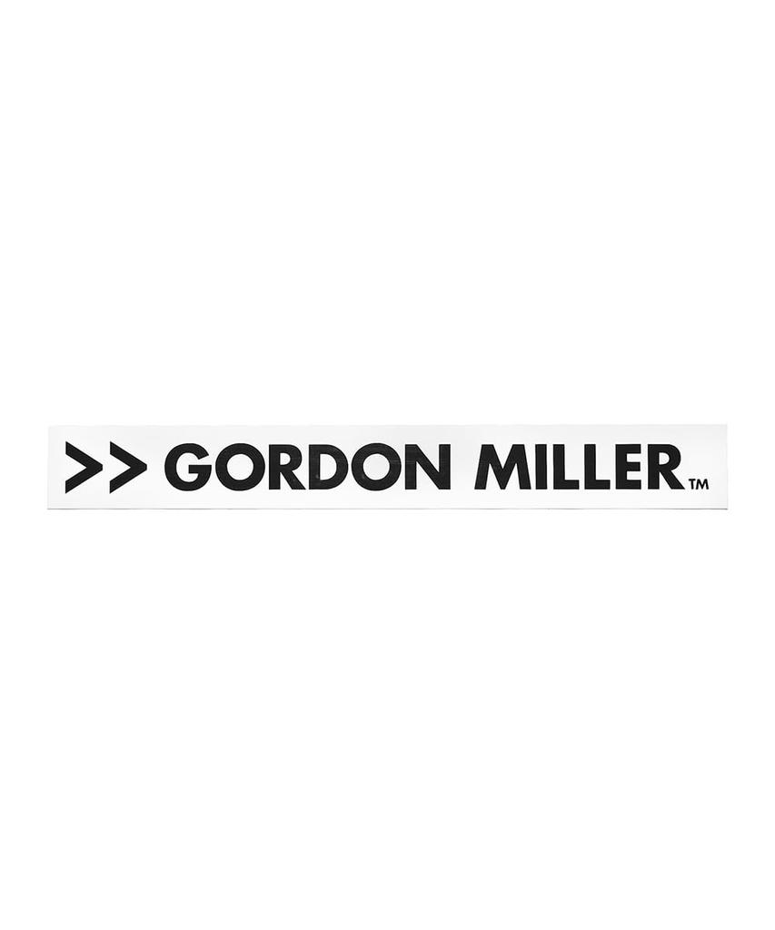GORDON MILLER cut sticker black 1765491 340×28