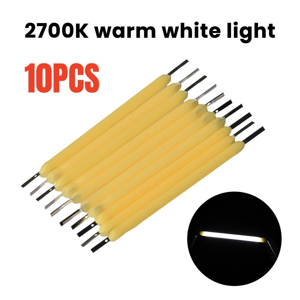 2200K/2700K/6500K DC 2,7-3,1V LED Keramikfaden 38mm Hartfaden Retro-Glühbirnen Teile für Glühbirnenreparatur DIY Beleuchtung Geringer Stromverbrauch