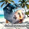 Custom Name Personalized Avatar Print Umbrella, Auto Open Close, 8‑Rib Sturdy Frame, Commute Camping Hiking Use, Birthday Gift