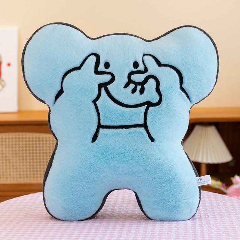 

Toy Plush Soft Girls Sleeping Colorful Pink Pig Puppy Sofa Warmth Ornament Car Style G