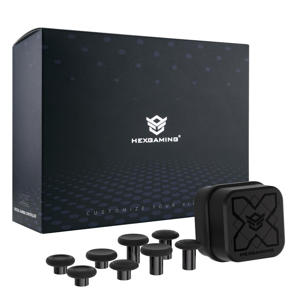 HEXGAMING Wersja Hall Effect Phantom Pro Kontroler do gier dla i z 4 Przypisywalnymi Tylnymi 6 8 Wymiennymi Analogami i Regulowanymi Adaptacyjnymi Spustami