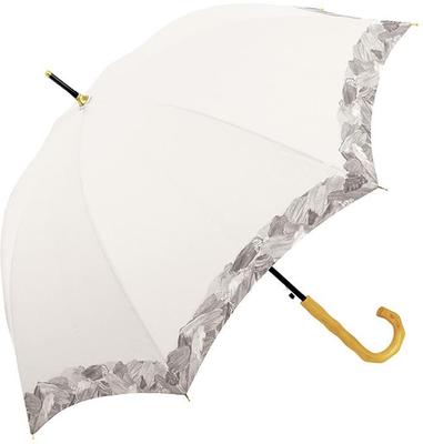 Guarda-chuva Crux Long Canvas 122577 Feminino, 58cm, Pintura, Cinza,