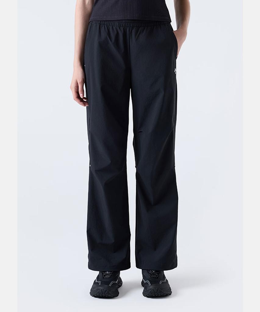 DESCENTE Women'S Parachute Woven Pants Black (Sq322Ppt73)