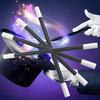 1-5pcs 24.5cm Automatic Rising Magic Wand - Easy to Master, Perfect for Stage/Close-Up/Family Party Magic Props