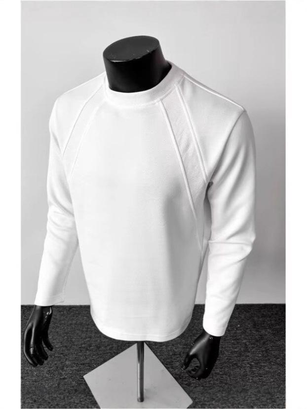 Unisex Patchwork Hoodie: Solid Color, Boxy Fit, Round Neck, Long Sleeve, Autumn/Winter Layer, American Style.