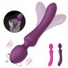 PDual-Ended USB Vibrator - Powerful G-Spot & Clit Stimulator, Rechargeable Massager for Women, Adult Sex Toy