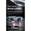 Outdoor Camping Hängematte mit Moskitonetz Sonnenschutz Doppelschaukel für Familie Reisende Weltraumkapsel