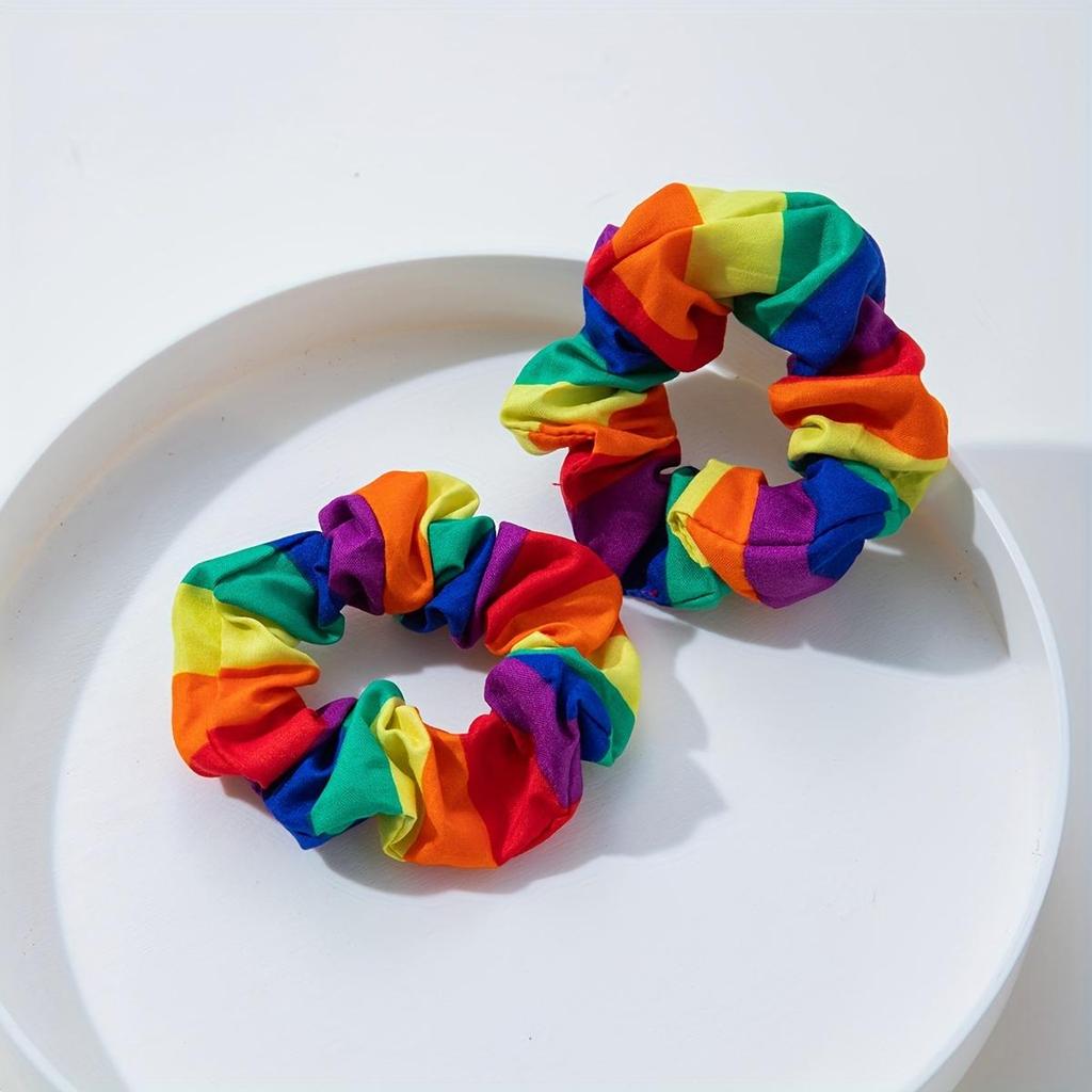 Ladies' Fashionable and Simple Rainbow Hair Bands