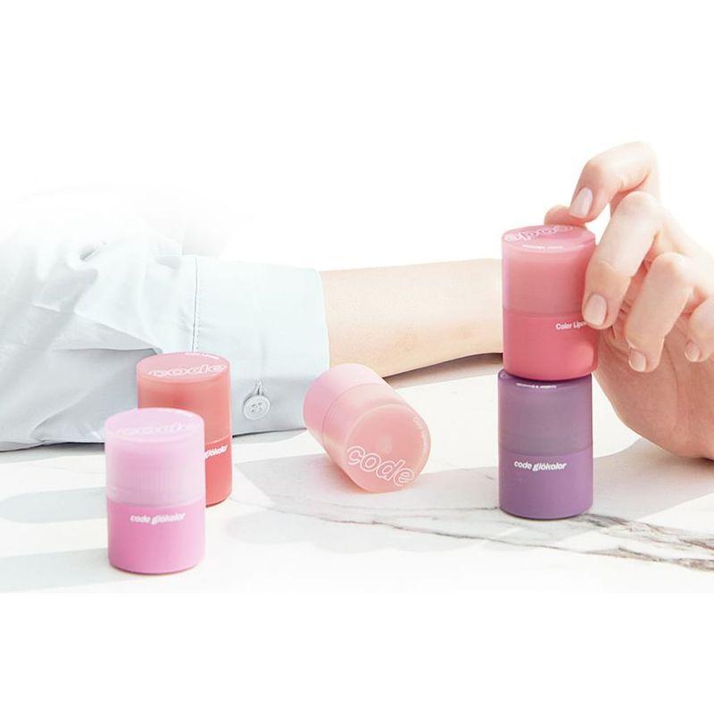CODE GLOKOLOR - Color Lipcerin - 6 Colors