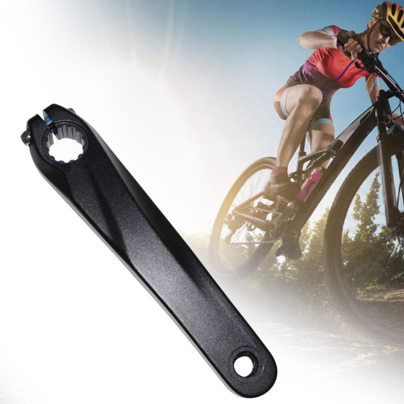 12T Bicycles Left Crank Arm Aluminum Alloys Hollow Designs Bicycles Crankset Suitable for Front Wheel 12 Slot Drivetrain
