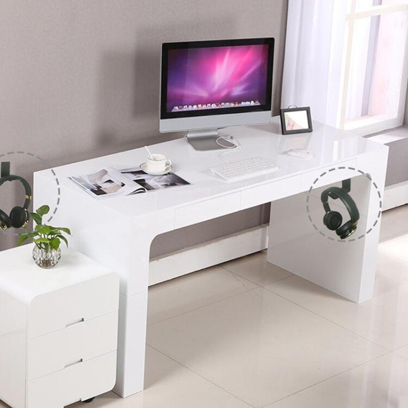 L Shape Computer Headset Stand Earphone Acrylic Display Holder Universal Headphone Wall Mount Hook