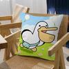 Anime SiamLIPu Pillow Covers Cartoon Sofa Decorative Home Double-sided Printing Short Plush Cute Cushion Cover