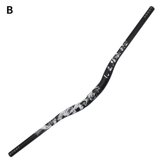 Integrierter Fahrradlenker Ultraleicht Verschleißfest Stoßfest Riser Bar für Fahrräder