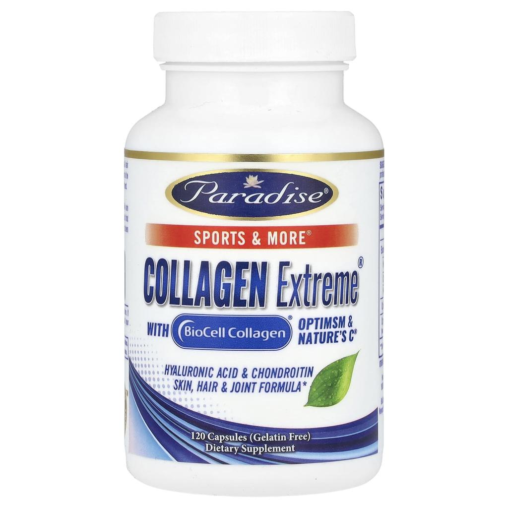 Collagen Extreme, Optimsm & Nature’S C with Biocell Collagen, 120 Capsules