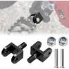 2pcs Foot Pegs Holder for Sur Ron Light Bee X and S Segway X160 X260 Honda CRF150F 03-19 CRF230F 03-19,CNC Aluminum Anti-rust Durable Foot Peg
