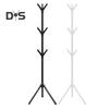 Multi Hook Clothes Rack Stand Coat Hanger High Stability Adjustable Height Easy Assembly Freestanding Clothing Storage Rack