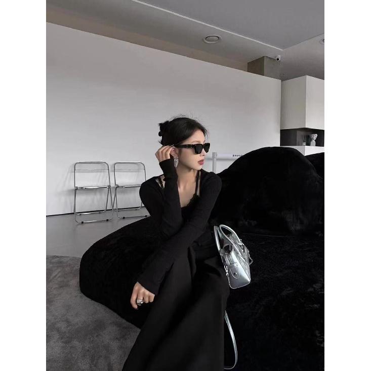 GM New Margiela Co-branded Material MM109Cat-eye Sunglasses with UV Protection UV400Face-slimming Sunglasses