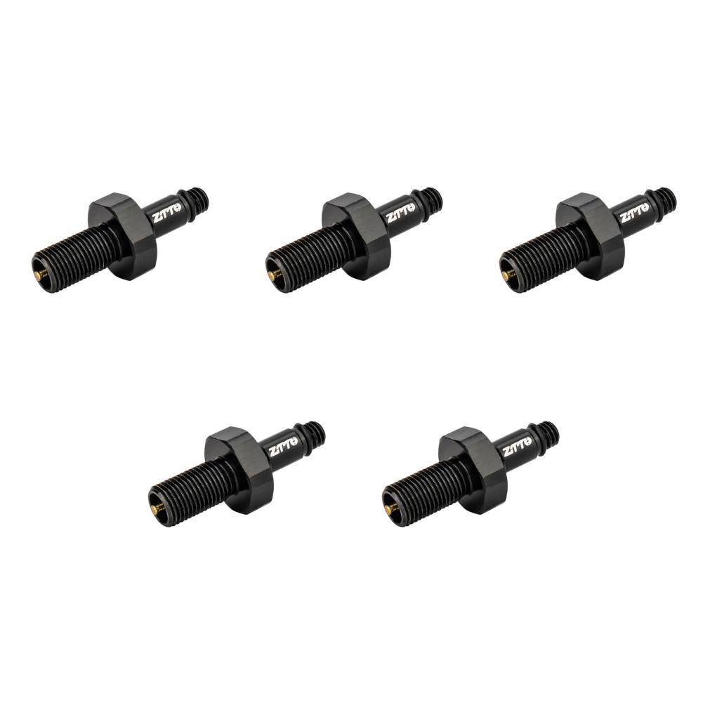 1/2/3/5Pcs Bicycle Air Rear Shock Absorber Valve Adapter Bicycle Rear Shock Air Pump Valve Adapter Pressure Reducer Accessories