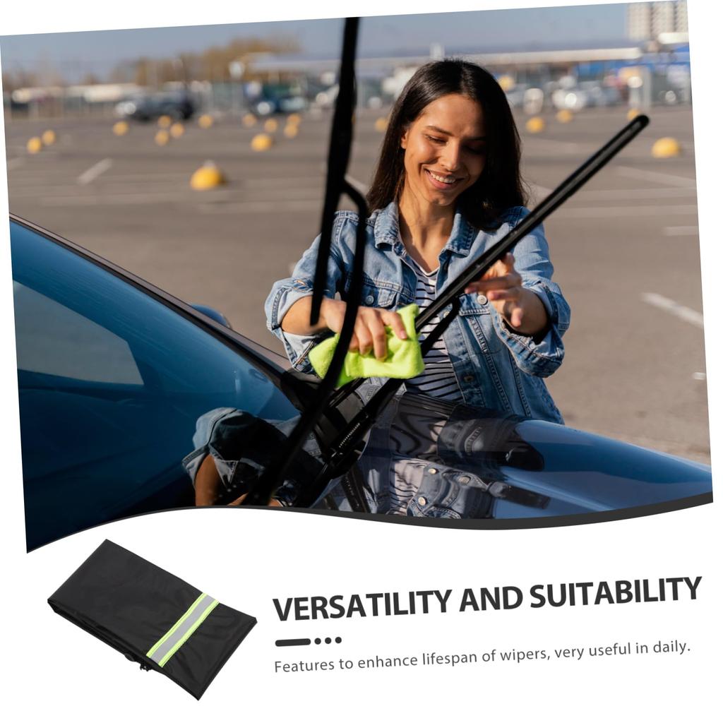 HAWILLOSCH 1 Pair Car Wiper Cover Wiper Dust Protector Wiper Car Cover