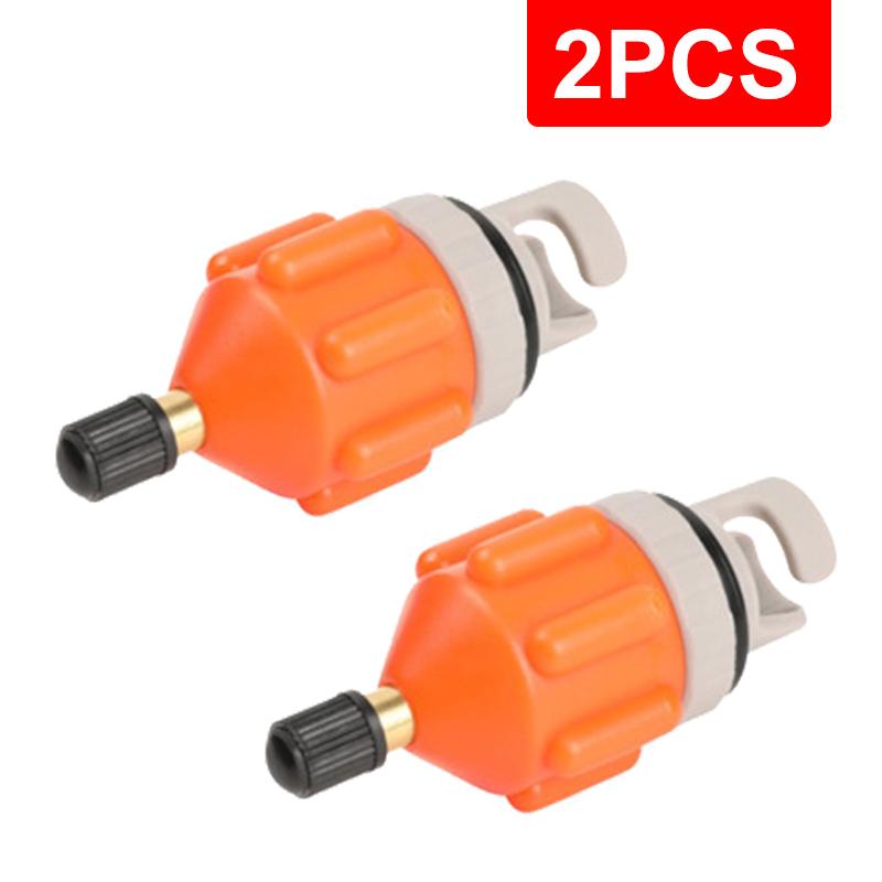 2-10pcs Durable Air Valve Adaptor Wear-resistant Rowing Boat Air Valve Adaptor Nylon Kayak Inflatable Pump Adapter for SUP Board