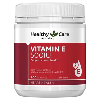 Healthy Care VITAMIN E 500IU 200TABS