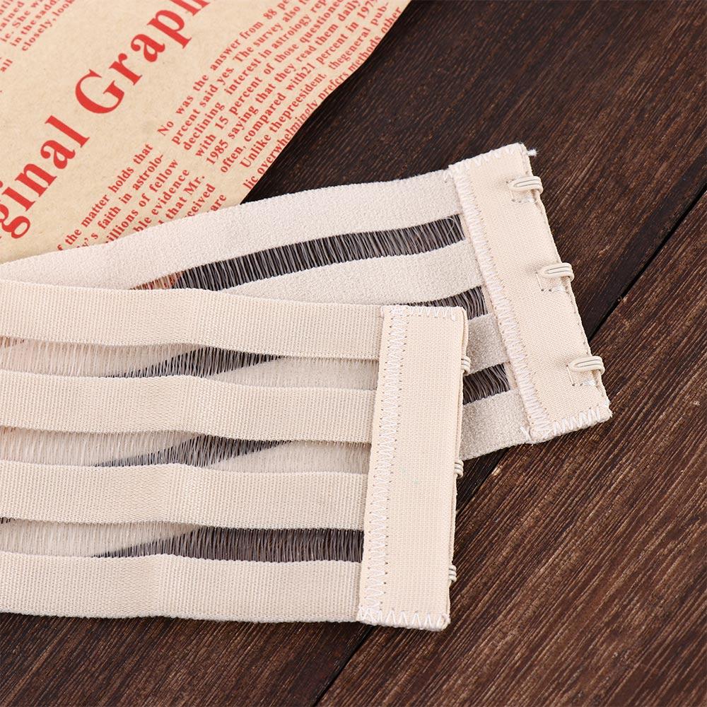 Women Solid Color Bra Accessories Transparent Bra Strap Extender Shoulder Strap Entension Buckle