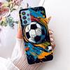 Cartoon Katze Drache Tiere Malerei Hülle für Samsung Galaxy A32 A33 5G 4G Rückseite Transparent Weiches TPU Silikon Handyhülle