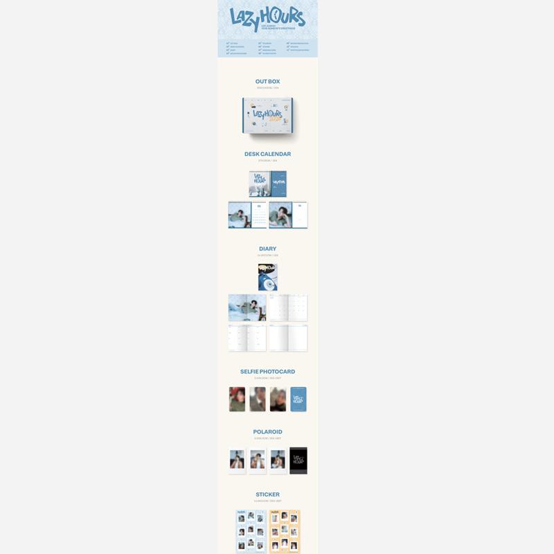 [Pre-order] Lee Junho (2PM) 2026 Season’s greetings [LAZY HOURS] (Online Benefit)