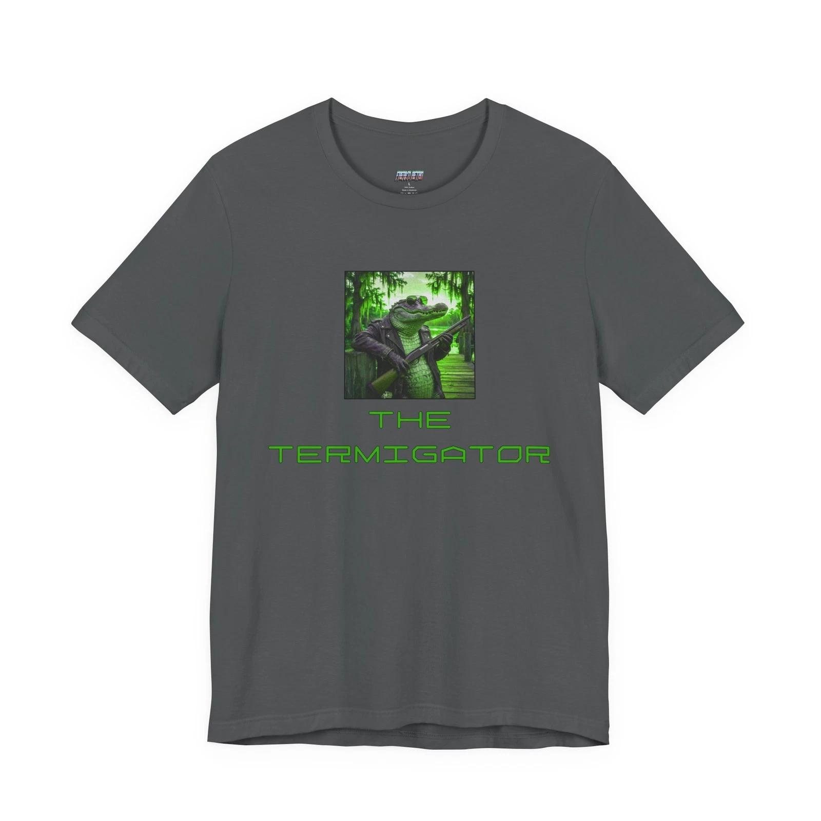 

Termigator Funny Movie Tee - Retro Horror Comedy T-Shirt L