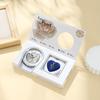 Set Scatola Regalo Gioielli Collana di Perle Fai da te Perle d'Acqua Dolce Acquacoltura Auguri d'Amore Intarsio di Perle Rotonde Gioiello Coordinato Regalo per Donna